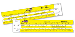 Concrete Calculator Slide Rule