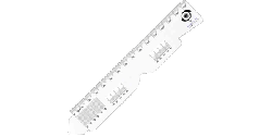 Pupil Distance Rulers
