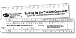 Paving Calculator Slide Rule