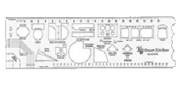 Kitchen and Bathroom Ruler