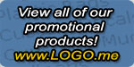 View all our promotional products at Logo.me